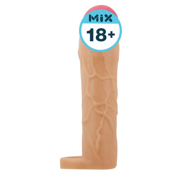 PRETTY LOVE - Hani Extended Penis Sleeve (L:18cm - D:3.9cm) PRETTY LOVE - Hani Extended Penis Sleeve (L:18cm - D:3.9cm)